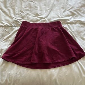 Elegant Burgundy children's Skort